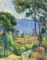 View of L Estaque and Chateaux d If Paul Cezanne